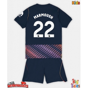 Tottenham Hotspur Omar Marmoush #22 Replica Away Stadium Kit for Kids 2026-27 Short Sleeve (+ pants)